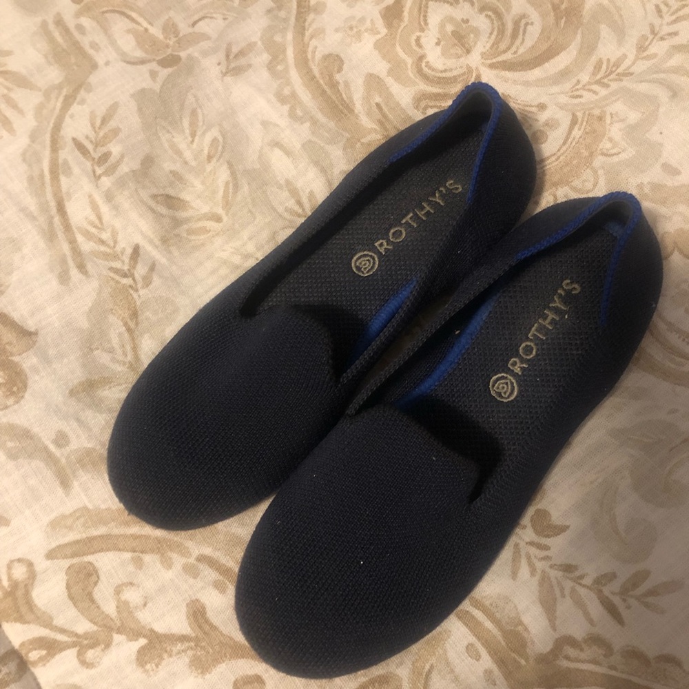 Girls Rothy’s Shoes (Navy Blue)